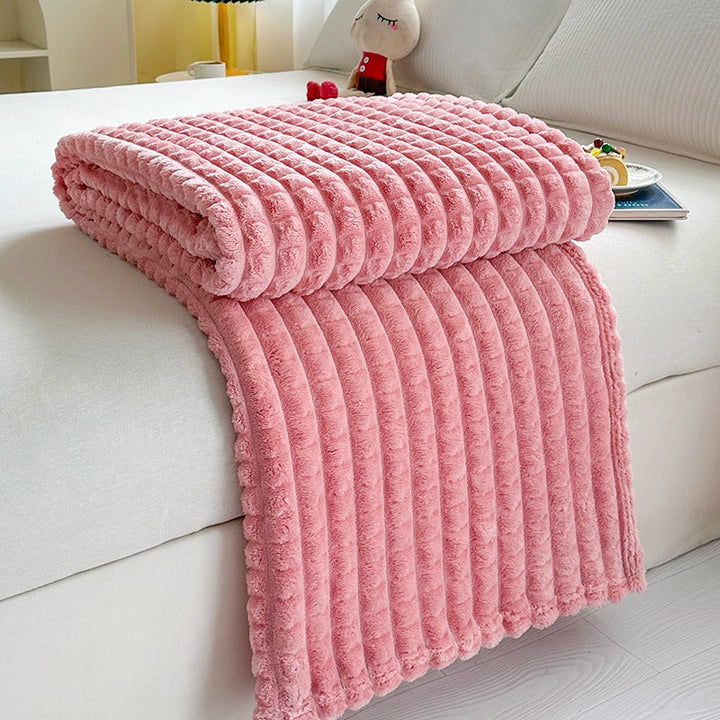 Ridge Textured Throw Blanket Kalsten