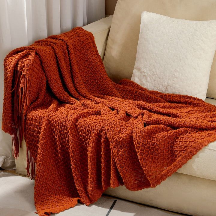 Women elegant structured blanket Kalsten