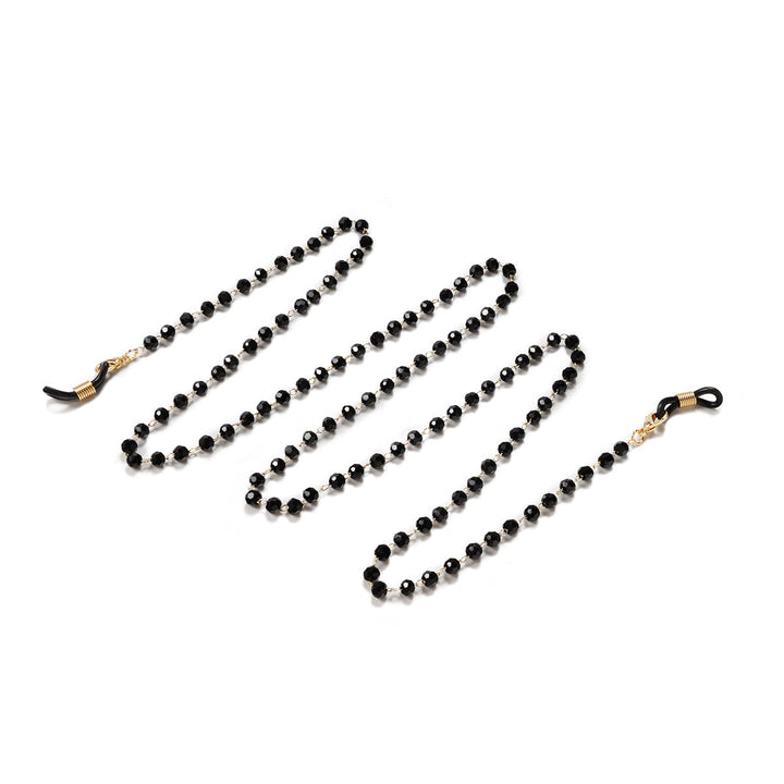 Pearl glasses chain with crystalline shine Kalsten