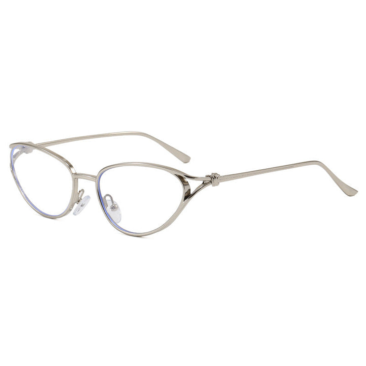 Trendy Cat-Eye Sunglasses with Metallic Frame Kalsten