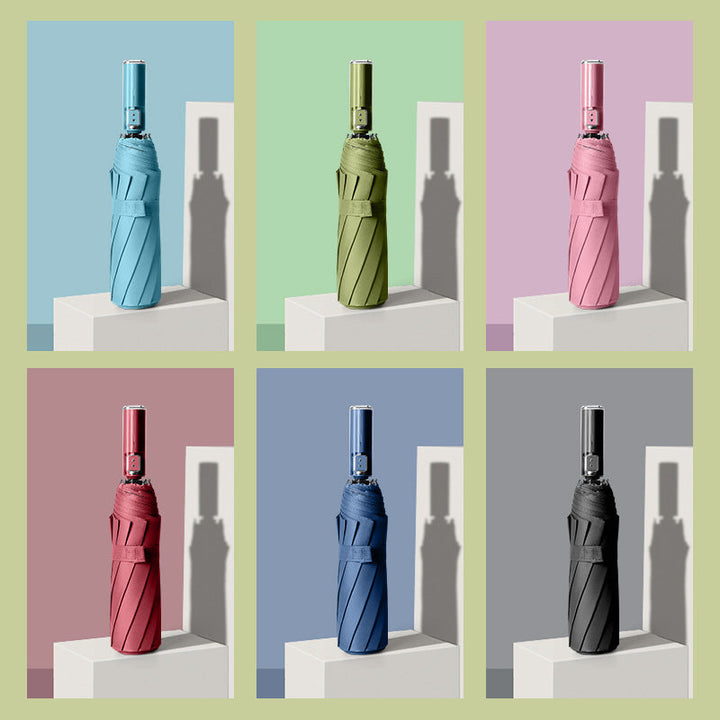 Ladies elegant automatic umbrella with UV protection Kalsten
