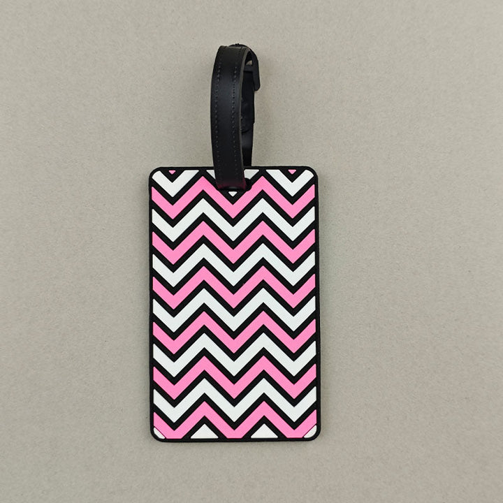 Unisex Chevron Pattern Travel Luggage Tag Kalsten