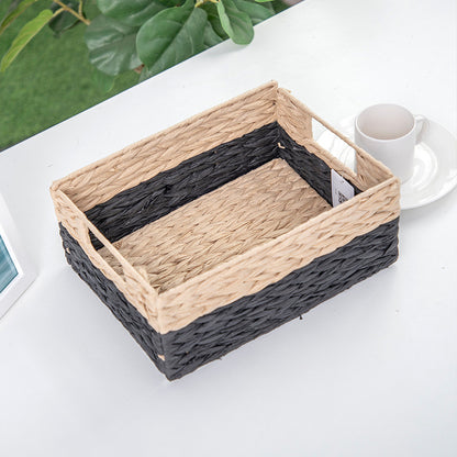 Woven Rectangular Storage Tray Acalora