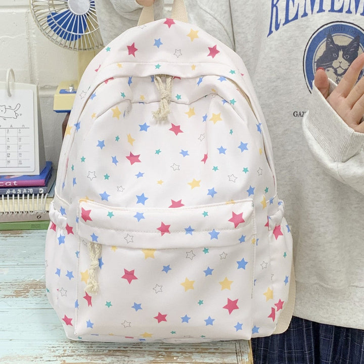 Star-Patterned Lightweight Backpack Kalsten