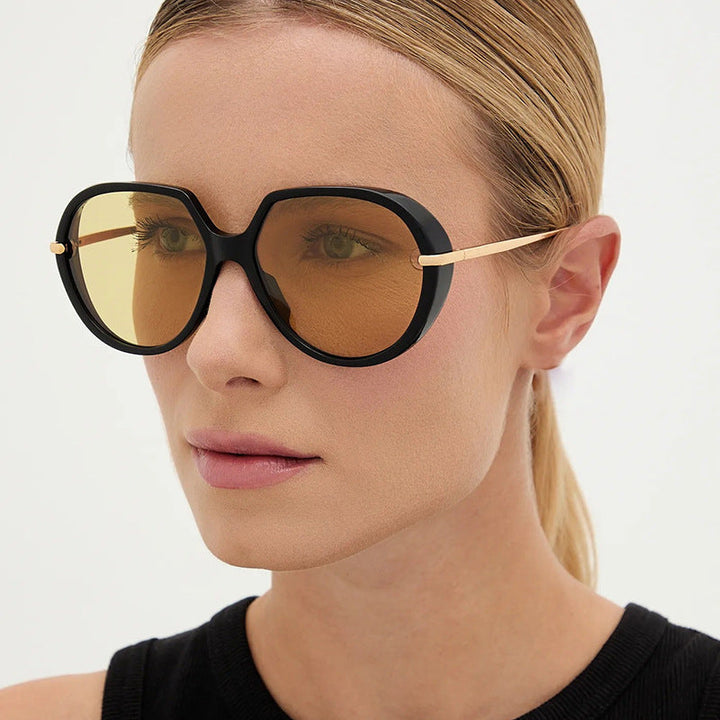 Women's Cat-Eye Sunglasses with glare-free UV protection and luxurious metal frame Kalsten