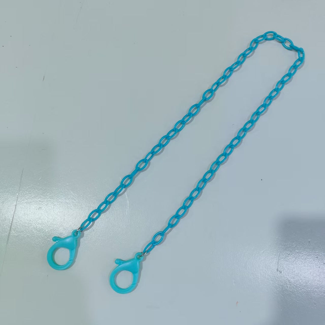 Fashionable Glasses Holder Chain Made of Transparent Material Kalsten