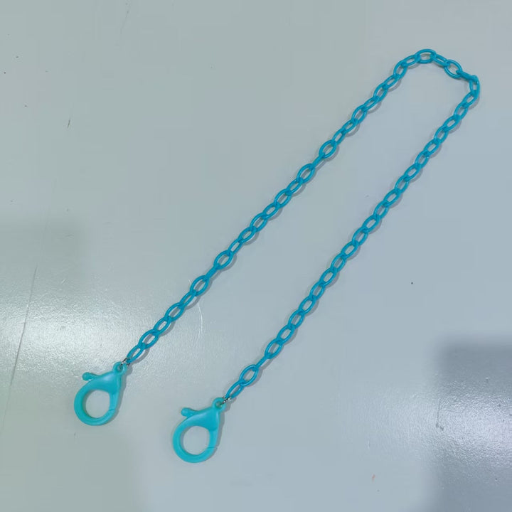 Fashionable Glasses Holder Chain Made of Transparent Material Kalsten
