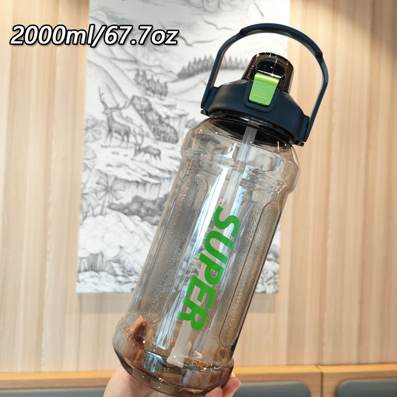 Women's practical water bottle with large capacity and leak-proof lid Kalsten