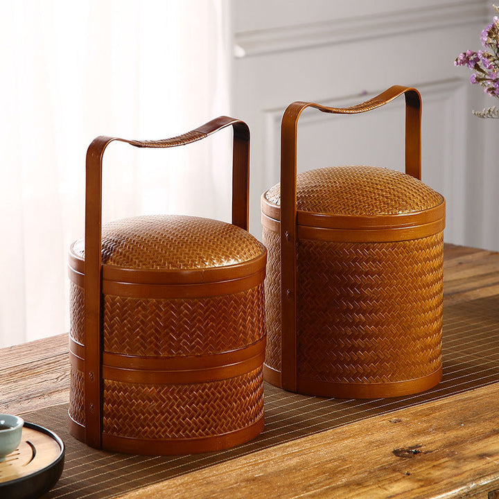 Women Vintage Storage Basket Kalsten