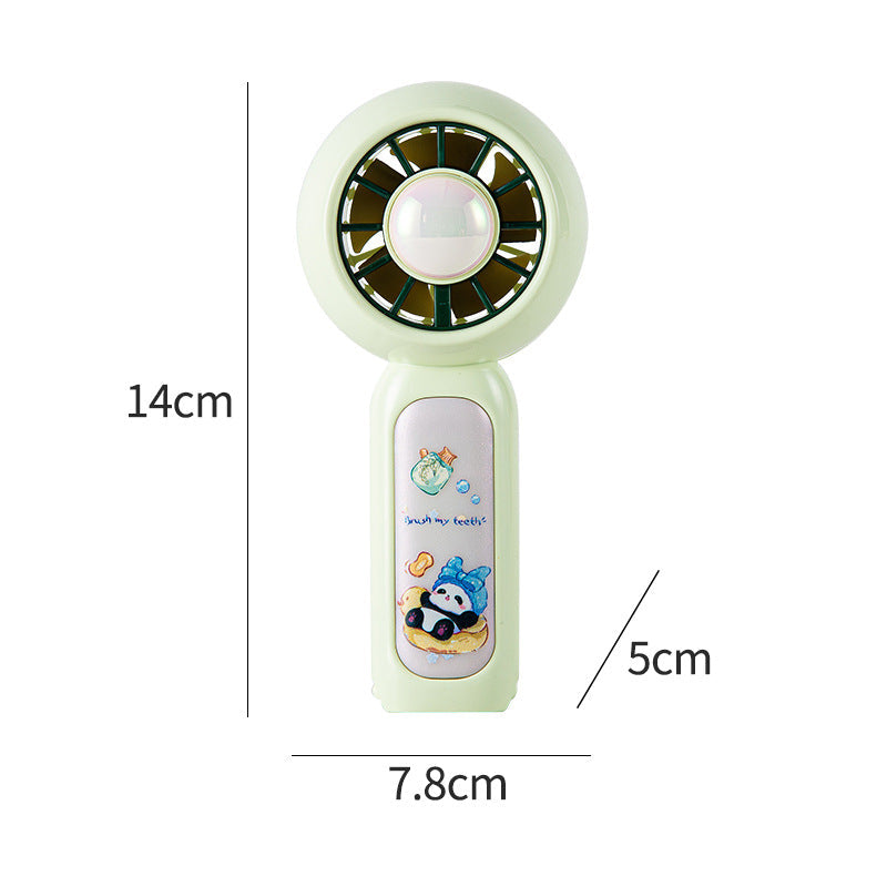 Women's Portable Hand Fan with Cute Panda Design Kalsten