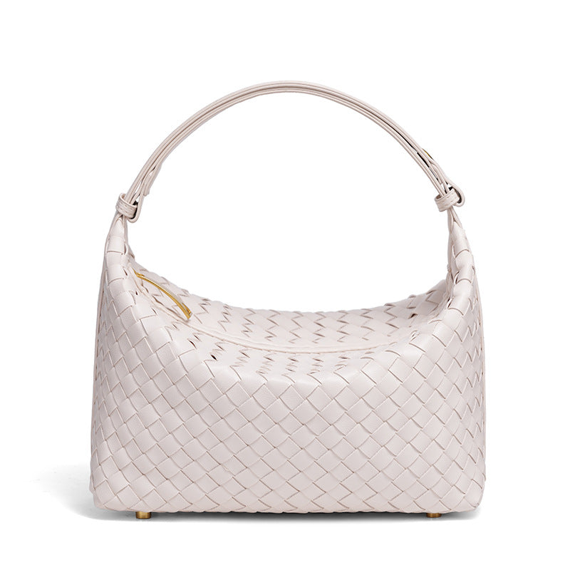 Woven Leather Handbag Acalora