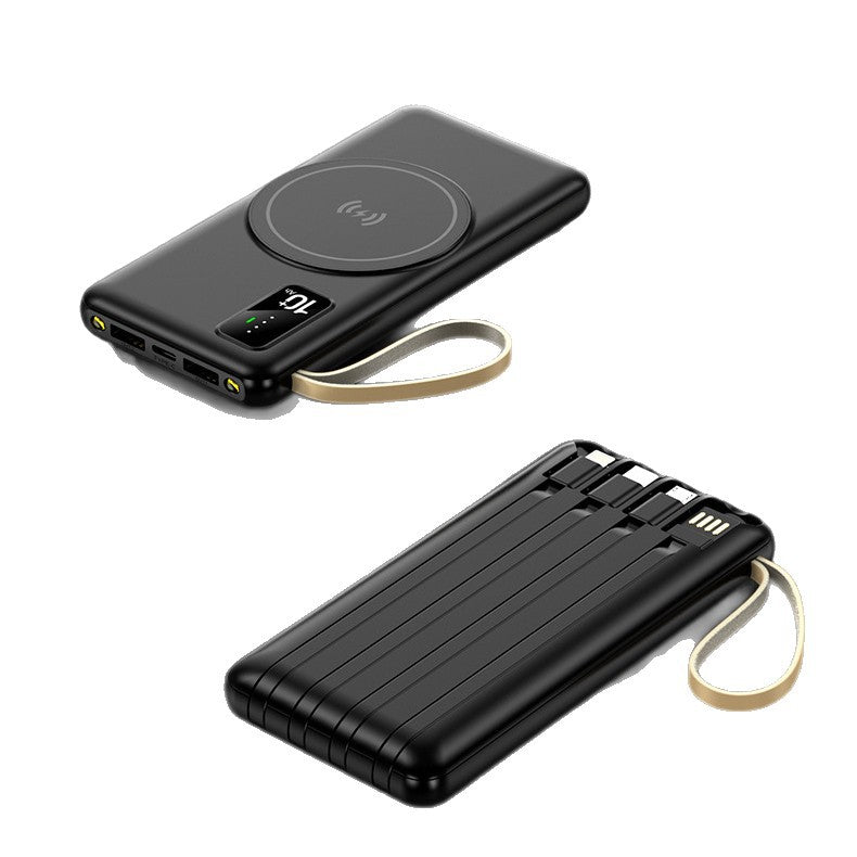Wireless power bank with innovative induction charging and digital charging display Kalsten