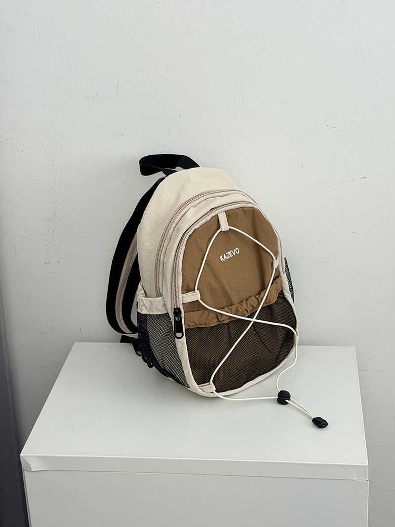 Compact Multi-Pocket Casual School Backpack