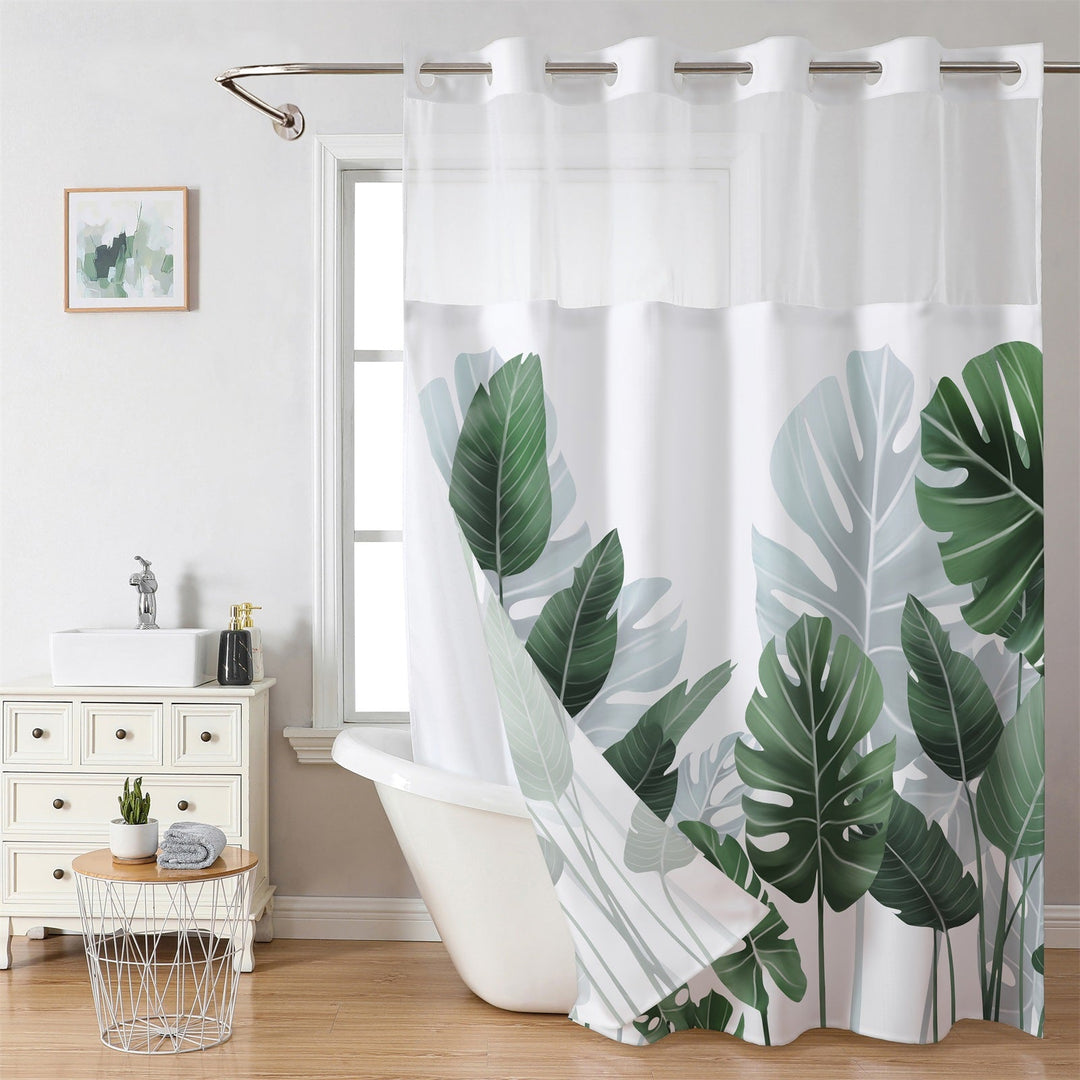 Artistic Floral Shower Curtain Kalsten