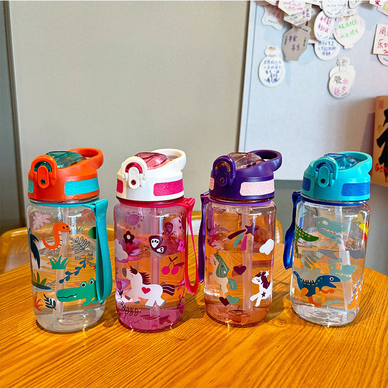 Women's Child-Friendly Drinking Bottle with Dinosaur Design Kalsten