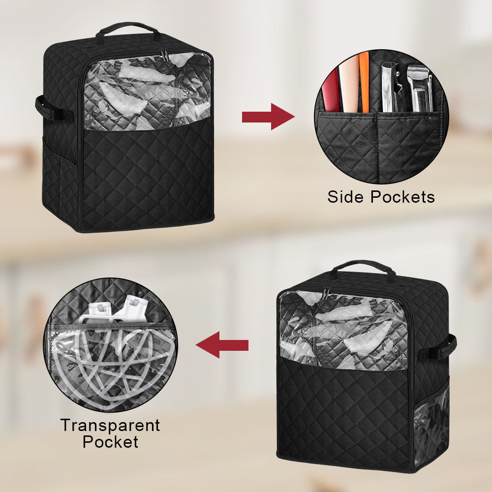 Women's shoe transport bag with transparent window and padded interior Kalsten