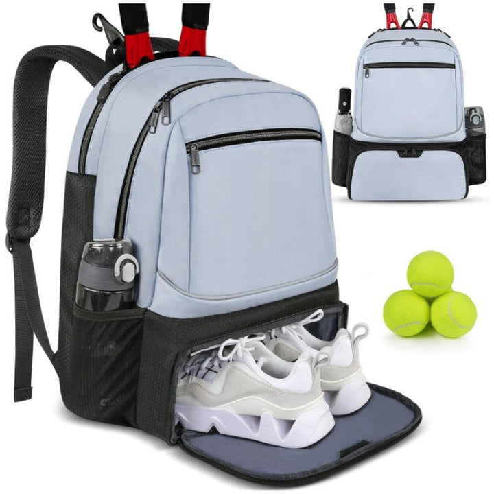 Sporty backpack with shoe compartment and water-repellent pockets Kalsten