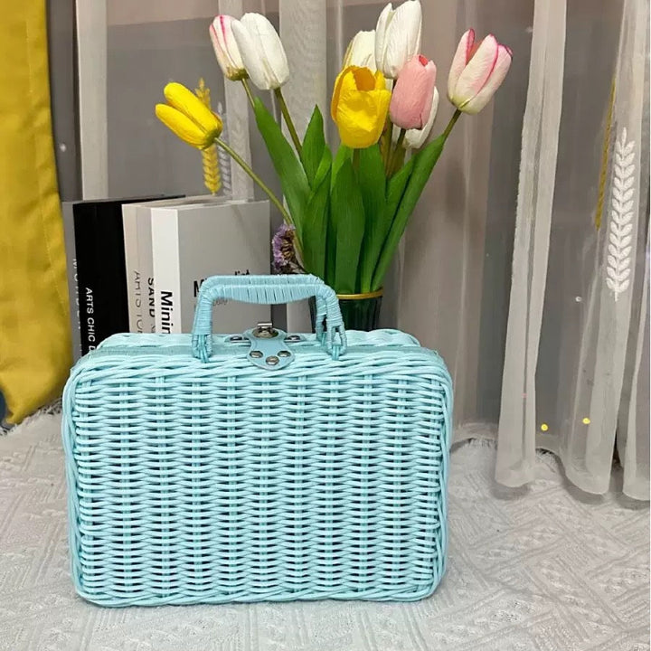 Ladies stylish and practical rattan cosmetic box Kalsten