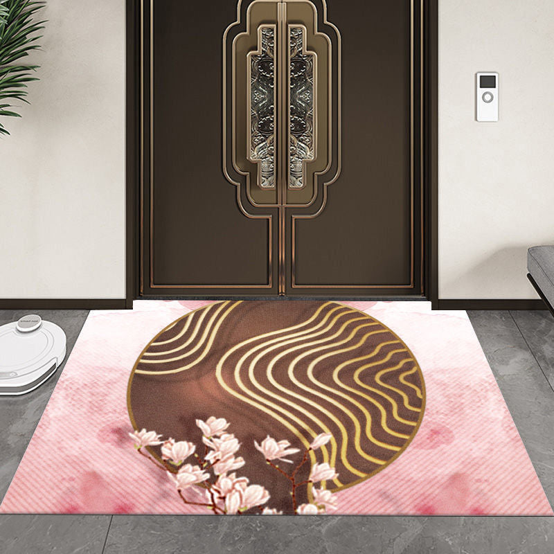 Decorative Marble Pattern Area Rug