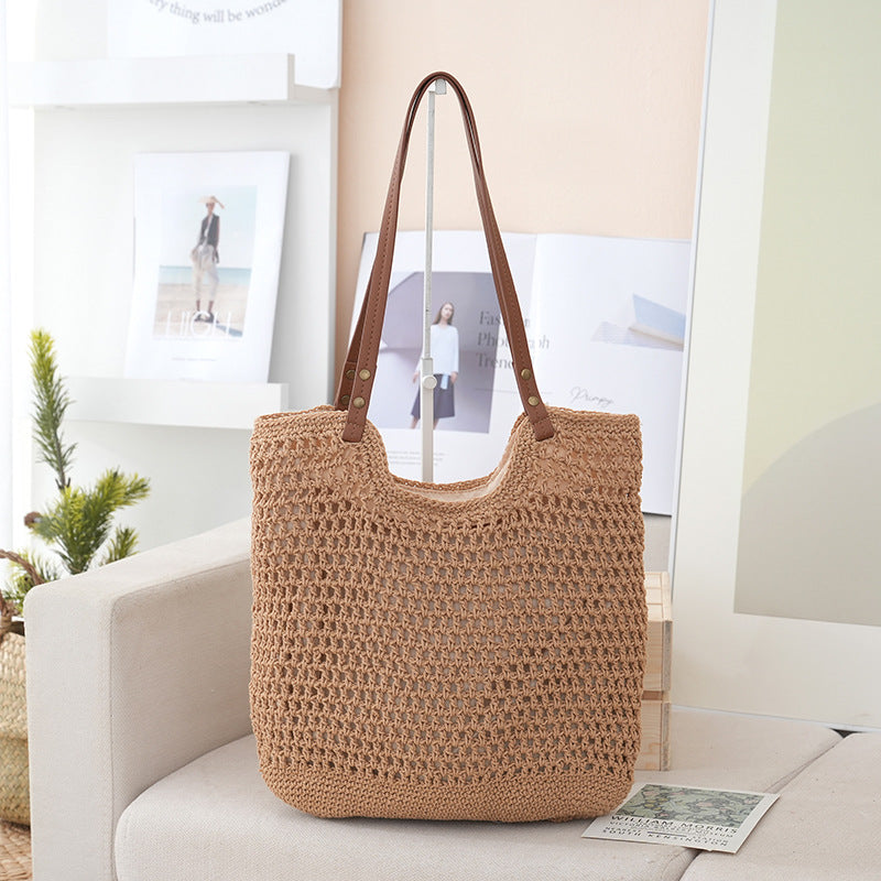 Handcrafted mesh tote bag Kalsten