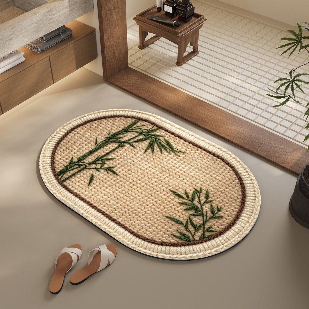 Decorative Bath Mat Kalsten