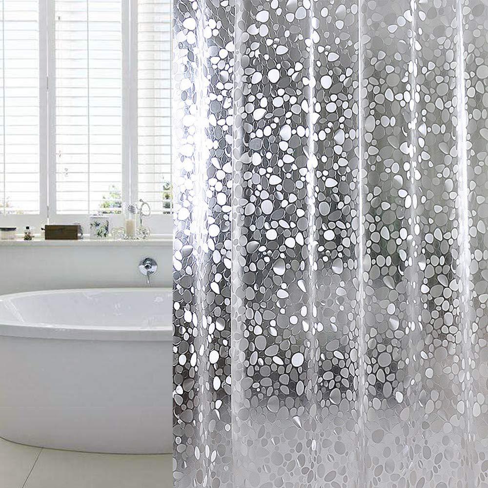 Waterproof Textured Shower Curtain Kalsten