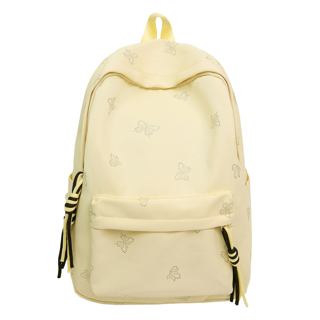 Fashionable backpack with shimmering butterfly design Kalsten