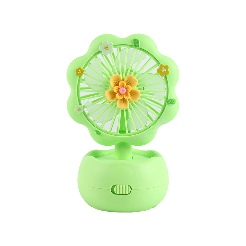 Women portable flower design mini fan Kalsten