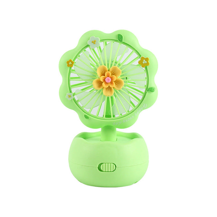 Women portable flower design mini fan Kalsten