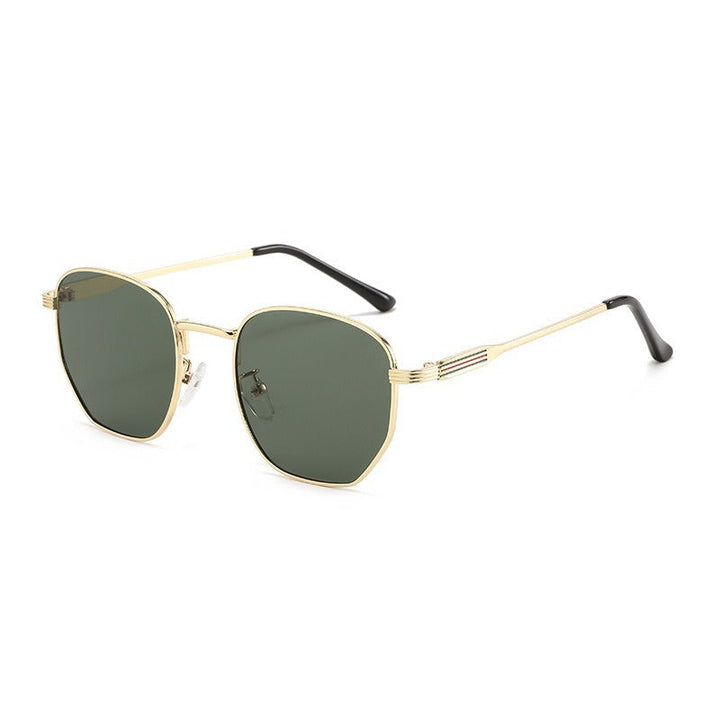 Men's Geometric Square Frame Sunglasses Kalsten