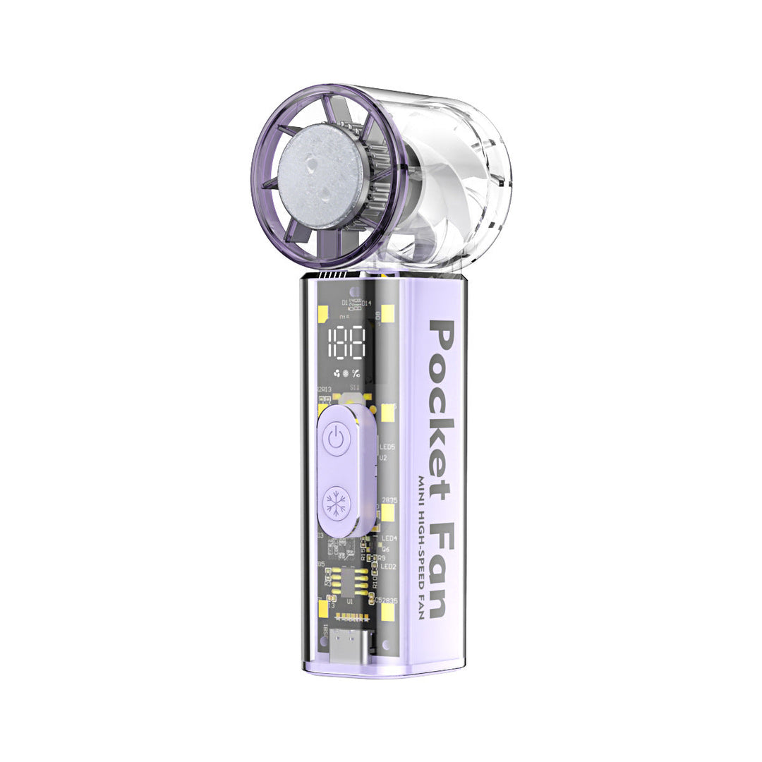 Unisex Pocket-Sized High-Speed Cooling Fan Kalsten