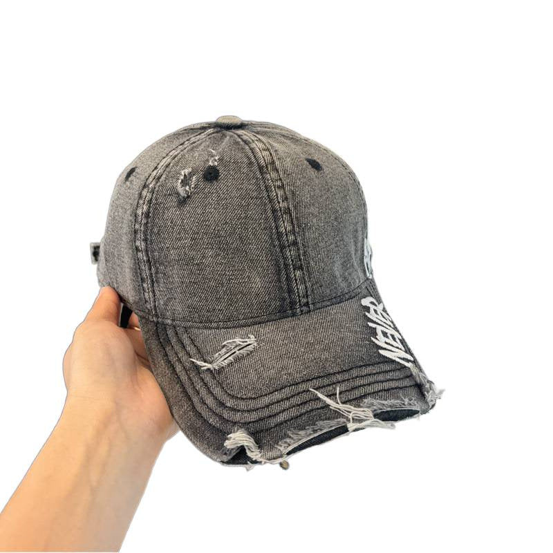 Women's Distressed Denim Baseball Cap Kalsten 1784084111