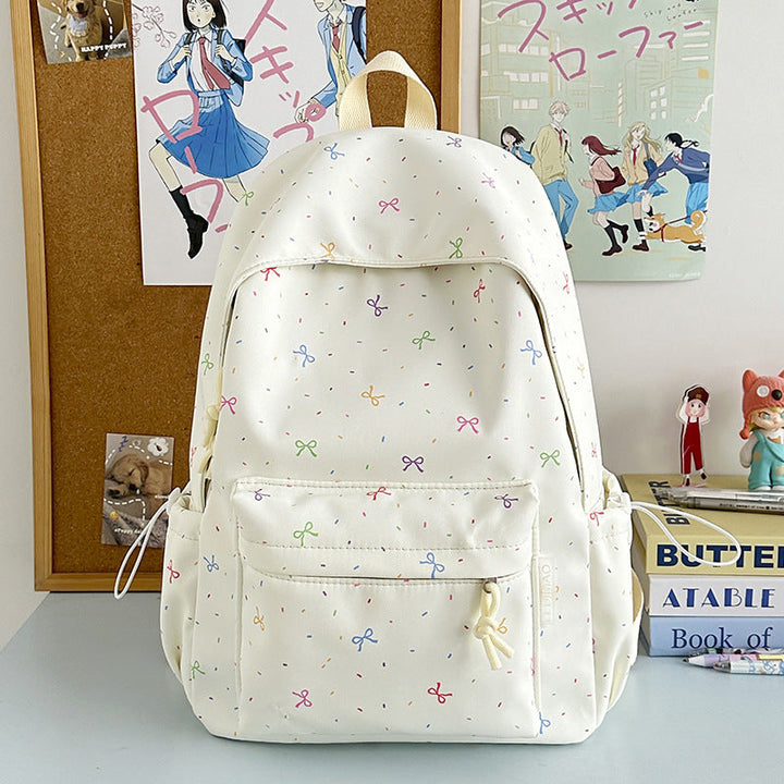 Decorative Patterned School Backpack