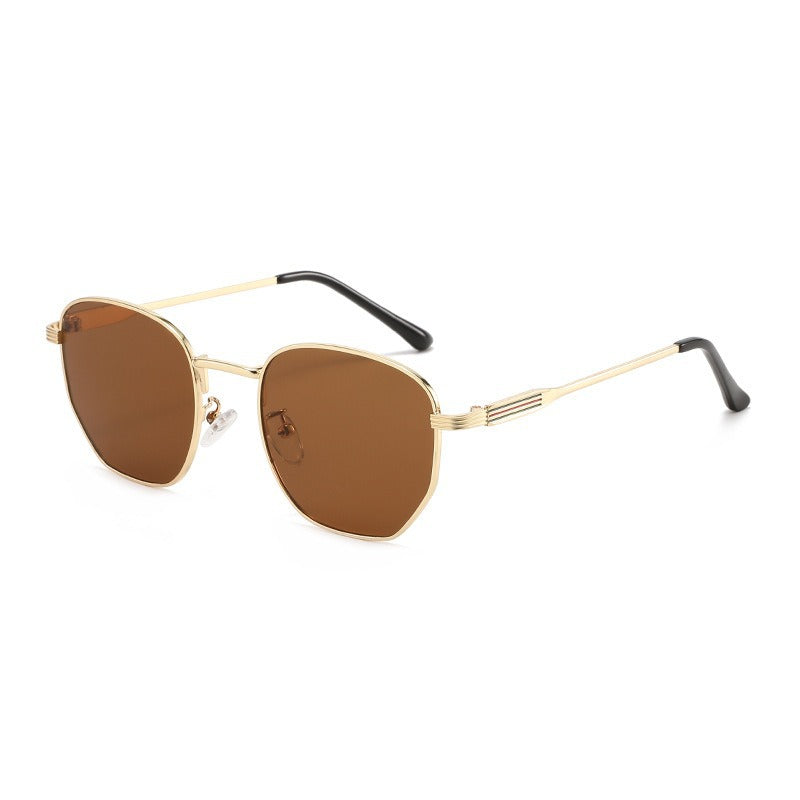 Men's Geometric Square Frame Sunglasses Kalsten