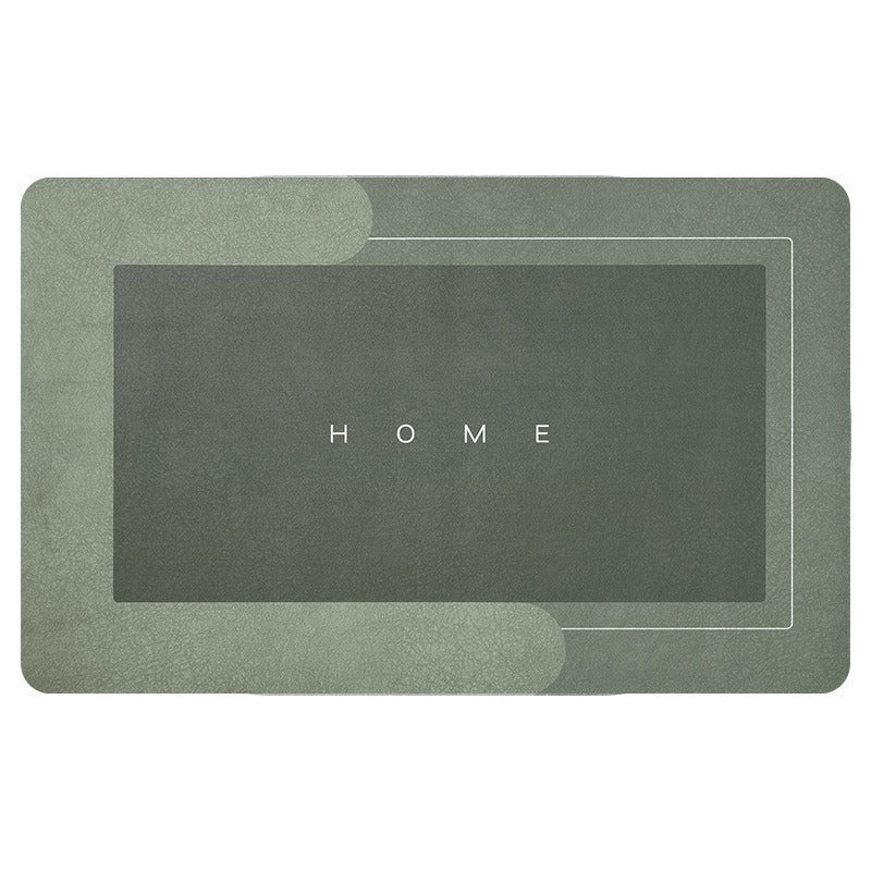 Large Rectangular Anti-Slip Silicone Placemat With Heat-Resistant Surface And Raised Edge Splash Guard