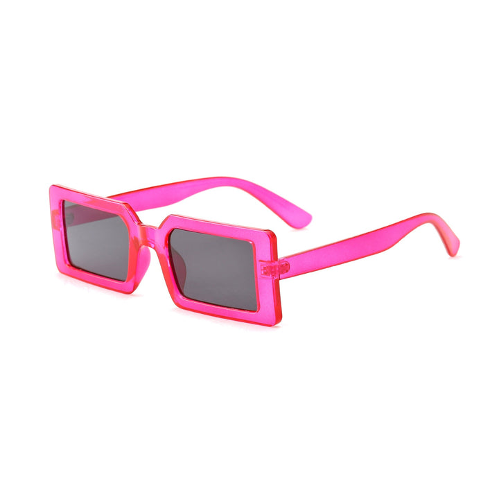 Women's square sunglasses with modern transparent frame Kalsten