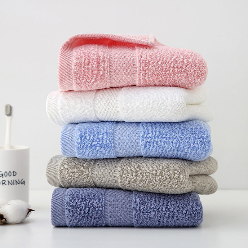 High-Quality Terry Bath Towel With Elegant Stripe Border Kalsten