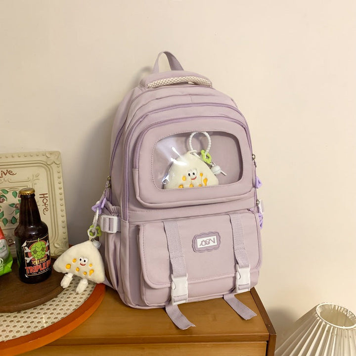 Multi-Functional Transparent School Backpack