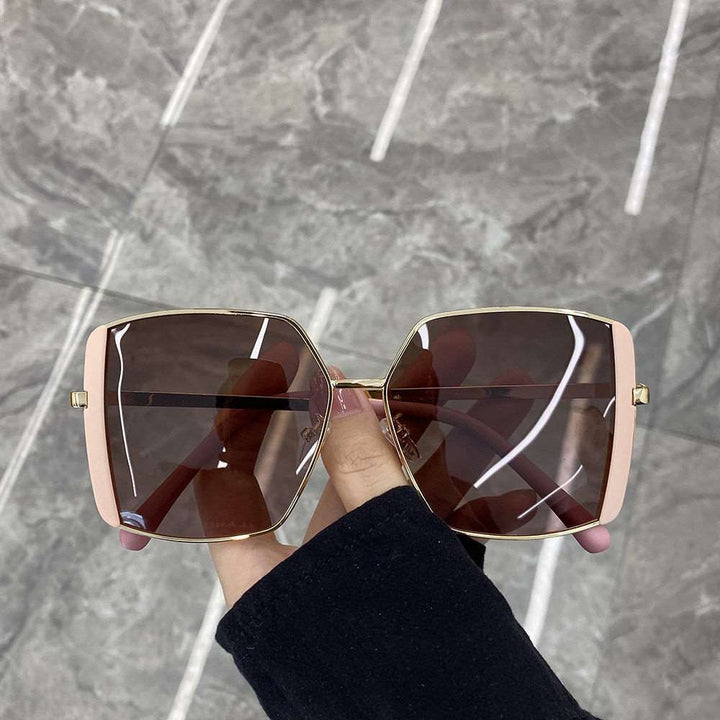 Women's oversized sunglasses with glamorous frame Kalsten