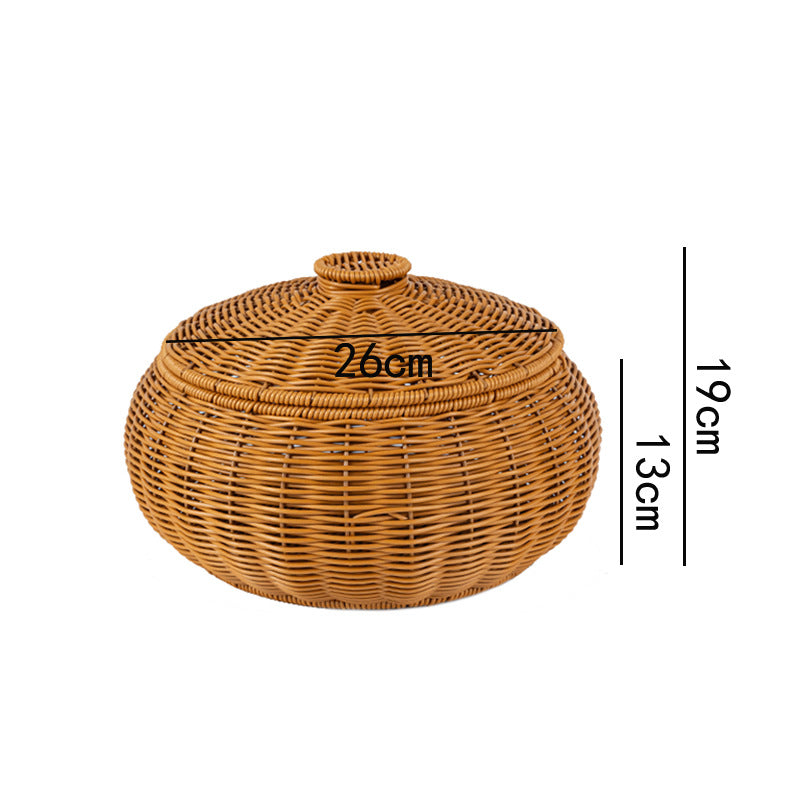 Women's Decorative Fruit Bowl made of Woven Material Kalsten