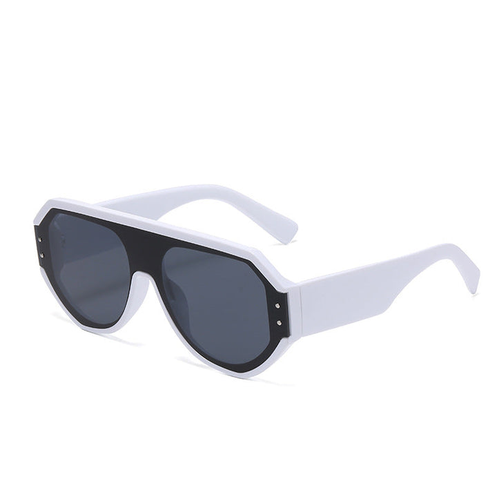Men's Bold Frame Futuristic Sunglasses Kalsten