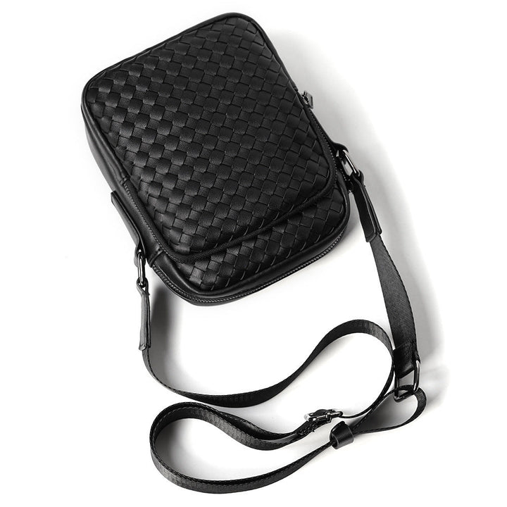 Practical Crossbody Bag with Woven Design Kalsten