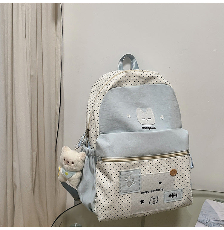 Cute Character-Themed School Backpack