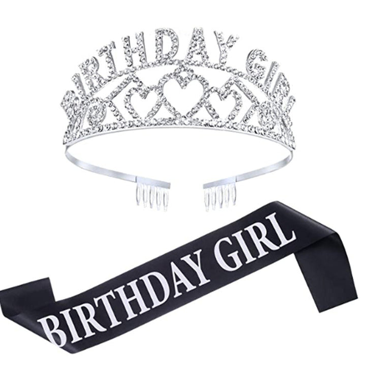 Ladies Glittering Birthday Crown Kalsten