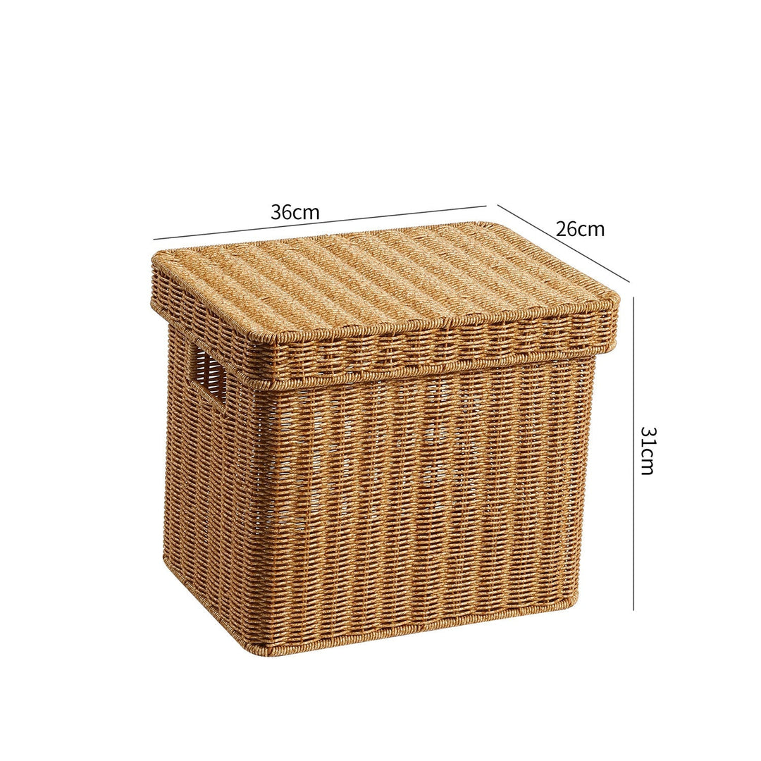 Handwoven Decorative Storage Chest Kalsten