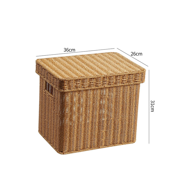 Handwoven Decorative Storage Chest Kalsten