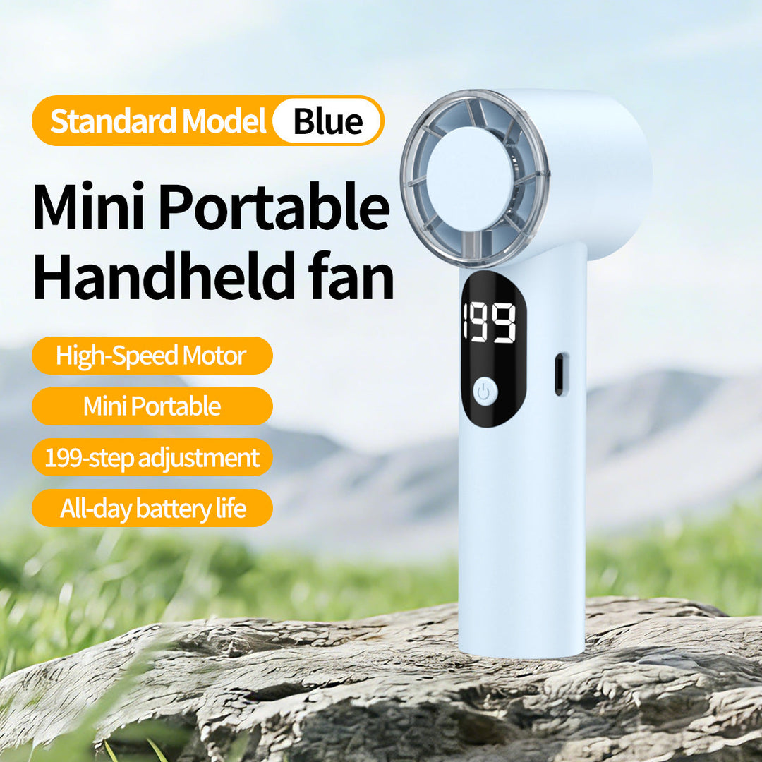 Unisex High-Performance Rechargeable Handheld Fan Kalsten