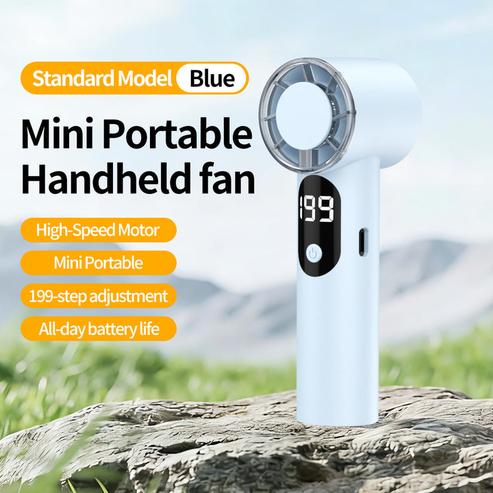 Unisex High-Performance Rechargeable Handheld Fan Kalsten