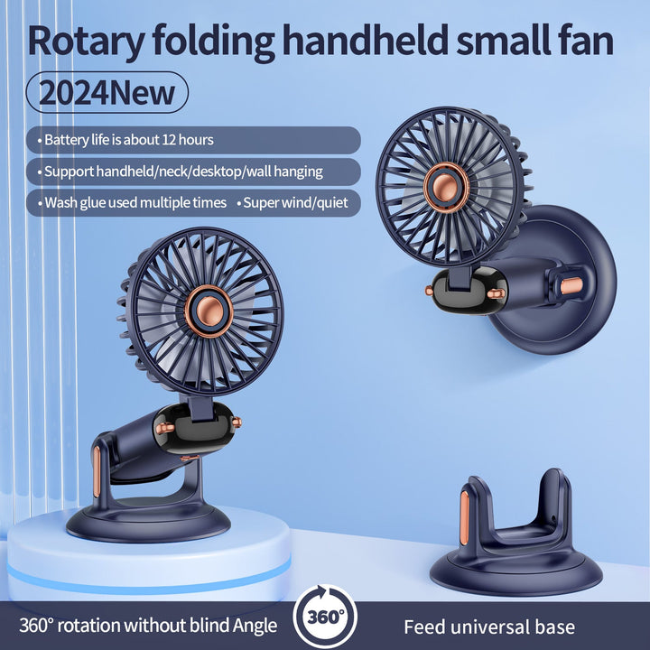 Portable Oscillating Mini Fan with Adjustable Mount Kalsten