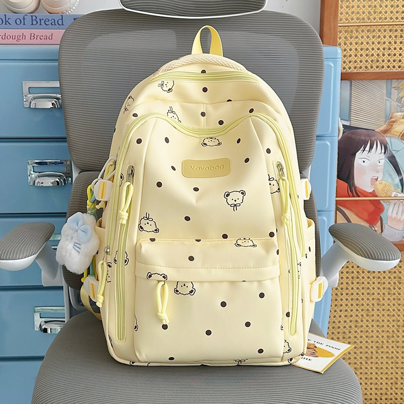 Cute Character-Themed School Backpack
